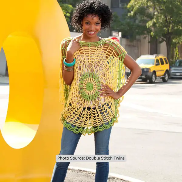 Trippy Tunic - free crochet pattern